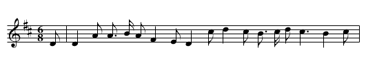 The Baffled Knight - staff notation