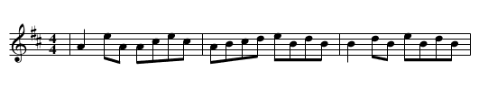 The Bag of Spuds - staff notation