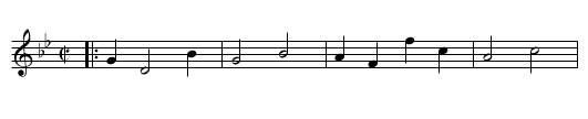 The Balk - staff notation