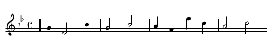 the Balk - staff notation