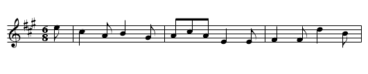 THE BALL - staff notation