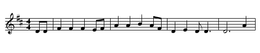 The Ballad of William Bloat - staff notation