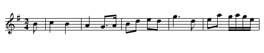 The Ballydesmond Polka #1 - staff notation