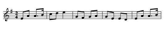 The Ballydesmond Polka #2 - staff notation