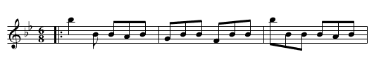 The Bangor Regatta - staff notation