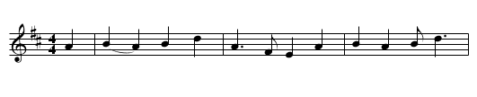 The Banks o' Skene - staff notation