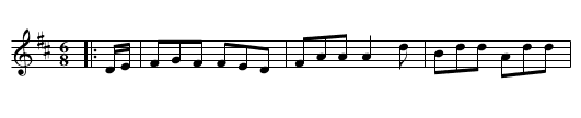 The Banks of Allen - staff notation