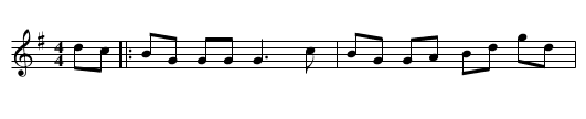 The Banks of Avonmore - staff notation