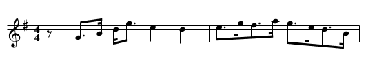 The Banks of Clyde (3) - staff notation