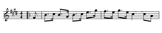 The Banks of Don - staff notation