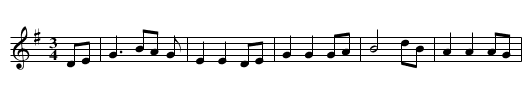 the Banks of the Bann - staff notation