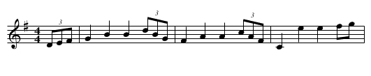 The Banks - staff notation