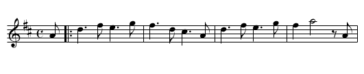 The Barbadoes - staff notation