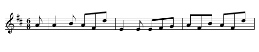 the Barley Mow - staff notation