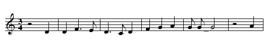 The Baron O' Brackley - staff notation