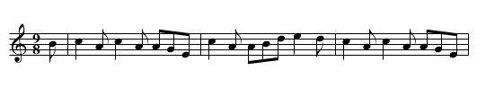 The Barony Jig [2] - staff notation