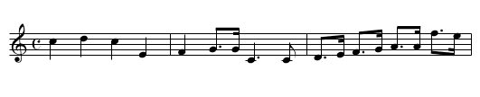 The Basket Of Oysters - staff notation