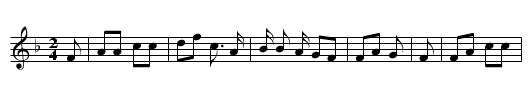 The Beggar Wench - staff notation