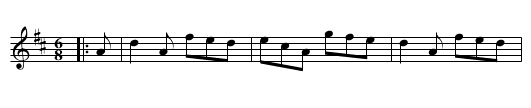 The Beggar's Wedding - staff notation