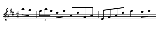 The Belfast Hornpipe [1] - staff notation