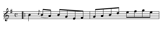 the BELLES OF AMAHA - staff notation