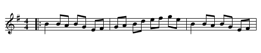 The Belles of Omaha - staff notation