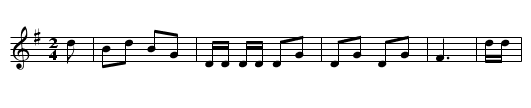 The Bells of Hell - staff notation