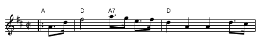 the Bens of Jura - staff notation