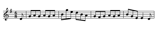 The Best in the Bag - staff notation