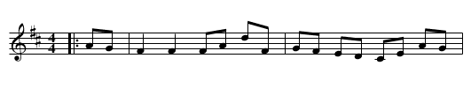 The Birmingham Hornpipe - staff notation