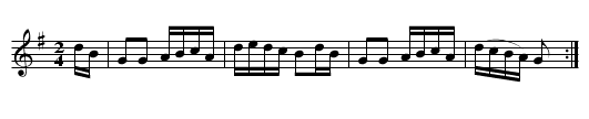 The Black Dance. - staff notation