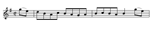 The Blackberry Blossom (reel) 1295 - staff notation