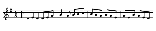 The Blarney Pilgrim - staff notation