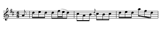 The Blazing Turf Fire (jig)   0780 - staff notation