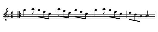 The Blessings of Peace - staff notation
