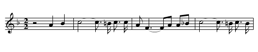 The Blood-Strained Banders - staff notation