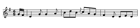 The Blooming Meadows (1st Setting)  (jig)  0917 - staff notation