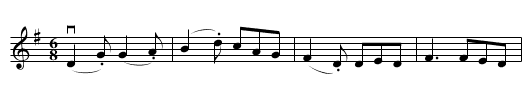 The Blooming Meadows -- Jig - staff notation