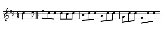 The Blue Angel - staff notation