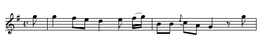 the BLUE-BELL OF SCOTLAND - staff notation