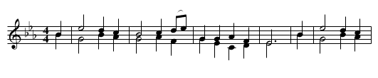The Blue-bells of Scotland - staff notation
