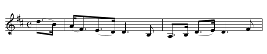 the BLUE-EYED LASSIE - staff notation