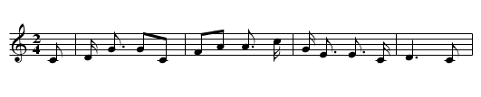 The Boatie Rows - staff notation