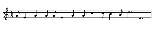 The Boatman - staff notation