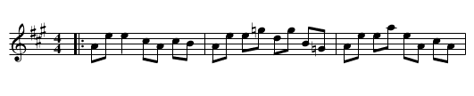 The Bob O'Dooly - staff notation