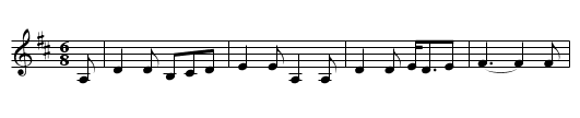 The Bold Fisherman - staff notation