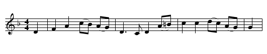 The Bold Pedlar and Robin Hood - staff notation