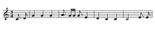 The Bold Princess Royal - staff notation
