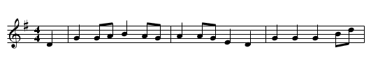 The Bonnie Banks of Loch Lomond - staff notation