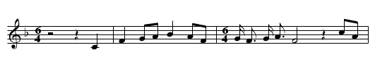 The Bonnie Hoose O' Airlie - staff notation